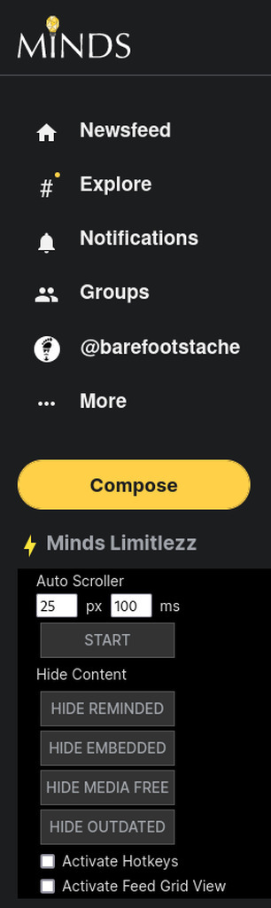 AI caption: a screenshot of the app mind lintez, flat