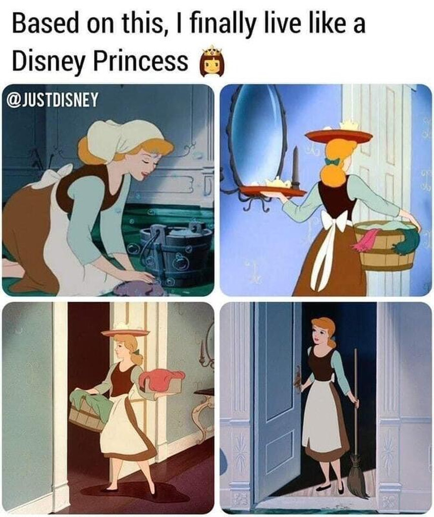 AI caption: based on this finally live like a disney princess, cartoon