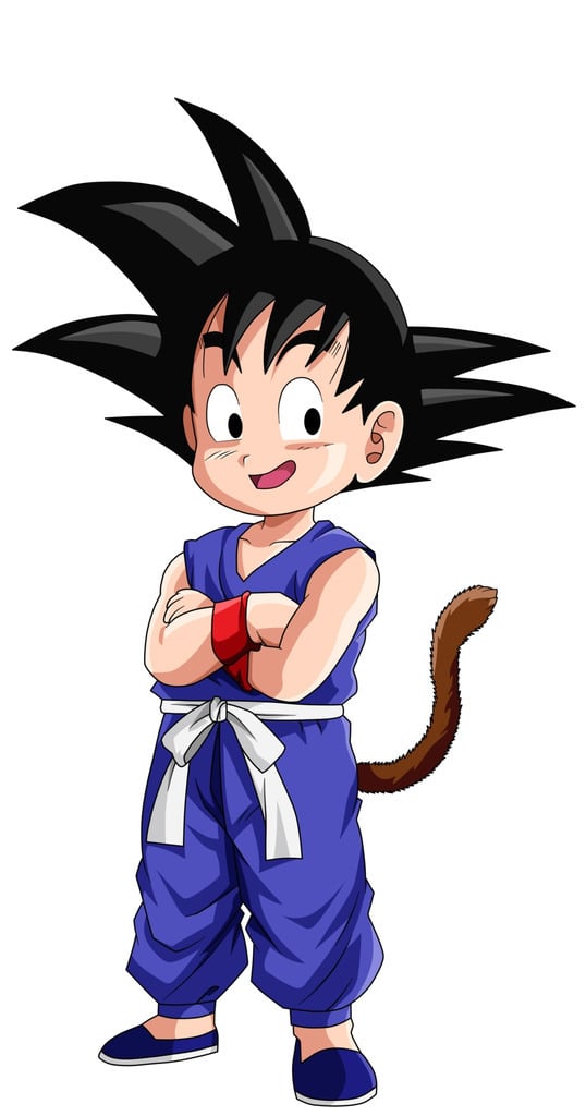 Big problkem, the Dragonball anime...Goku started as A KID!!!