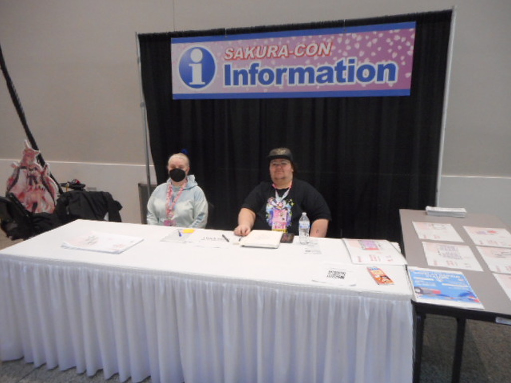 Custp,er/attendee service is key to a convention's success.