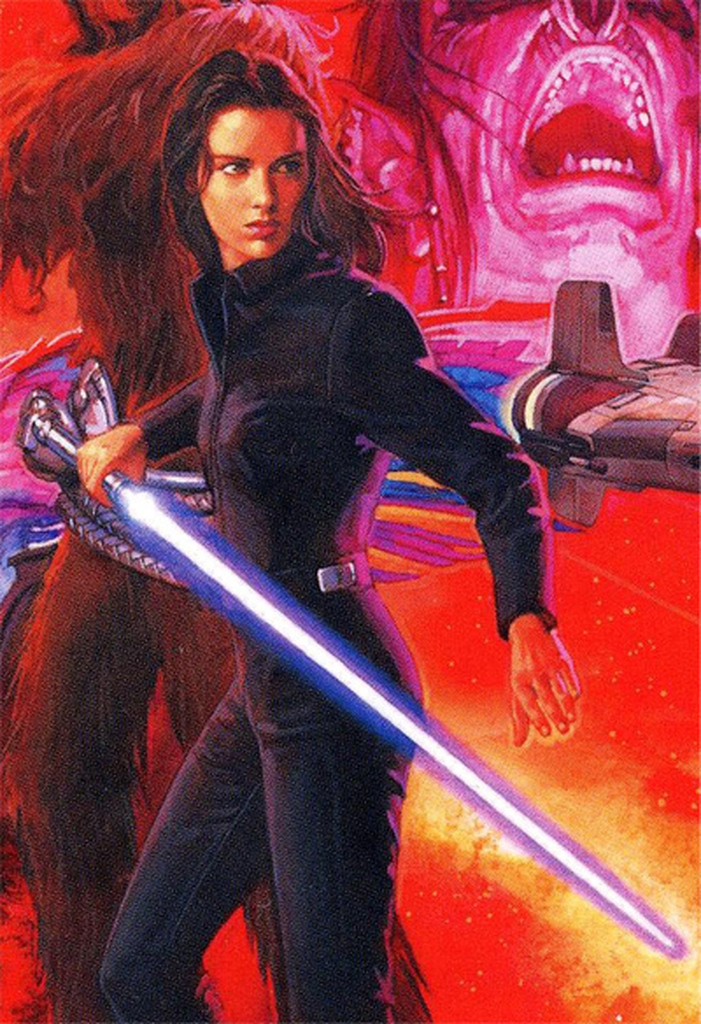 Let's make Rey a descendant of Jaina Solo. SHe looks like she could pass for an offspring of said EEu character.